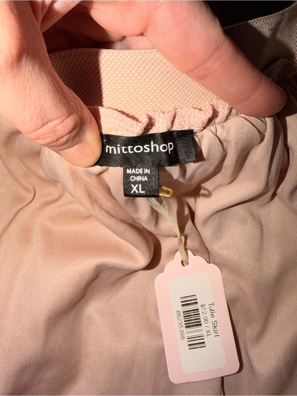 Mittoshop Pink Tulle Tutu Mini Skirt XL Layered Balletcore Fairy NWT - Picture 8 of 9